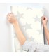RMK10848WP - Peel and Stick Wallpaper-Star-Grey