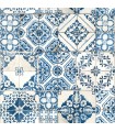 RMK11083WP - Peel and Stick Wallpaper-Mediterranean Tile