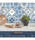 RMK11083WP - Peel and Stick Wallpaper-Mediterranean Tile
