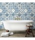 RMK11083WP - Peel and Stick Wallpaper-Mediterranean Tile