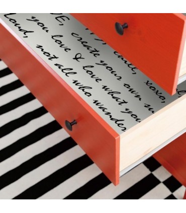 RMK9005WP - Peel and Stick Wallpaper-Dream Big Black Script