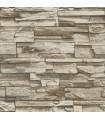 RMK9025WP - Peel and Stick Wallpaper-Stacked Stone