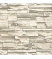 RMK9026WP - Peel and Stick Wallpaper-Stacked Stone