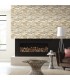 RMK9026WP - Peel and Stick Wallpaper-Stacked Stone