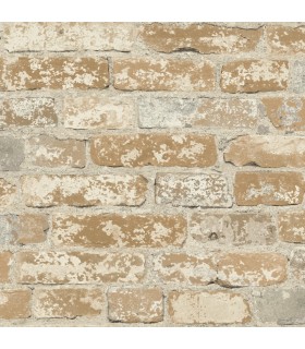 RMK9037WP - Peel and Stick Wallpaper-Brick
