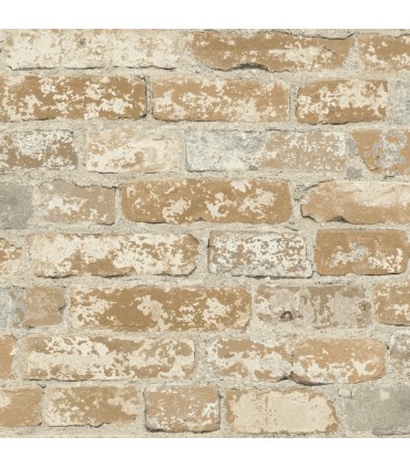 RMK9037WP - Peel and Stick Wallpaper-Brick