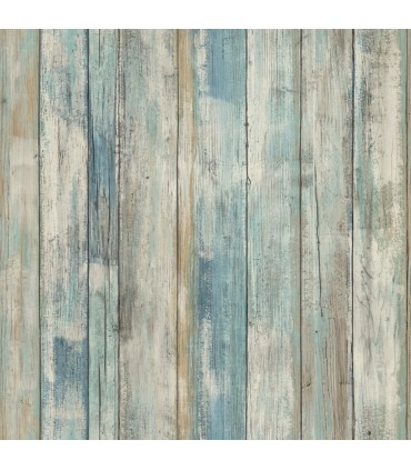 RMK9052WP - Peel and Stick Wallpaper-Distressed Wood