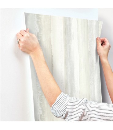 RMK9062WP - Peel and Stick Wallpaper-Watercolor Stripe