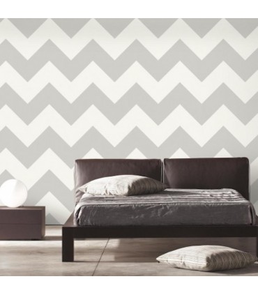 RMK9075WP - Peel and Stick Wallpaper-Large Chevron