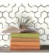 RMK9091WP - Peel and Stick Wallpaper-Black Open Geometric