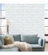 RMK9093WP - Peel and Stick Wallpaper-Blue Open Geometric