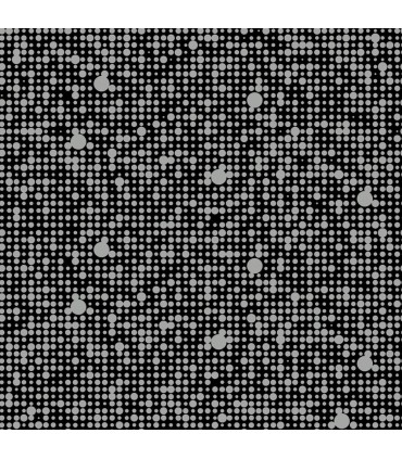 RMK9105WP - Peel and Stick Wallpaper-Black Polka Dot