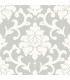 RMK9112WP - Peel and Stick Wallpaper-Grey Damask