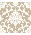 RMK9113WP - Peel and Stick Wallpaper-Gold Damask