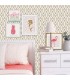 RMK9121WP - Peel and Stick Wallpaper-Gold Trellis