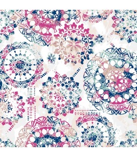 RMK9125WP - Peel and Stick Wallpaper- Bohemian