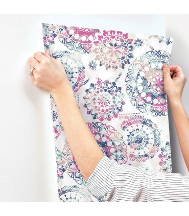 RMK9125WP - Peel and Stick Wallpaper- Bohemian