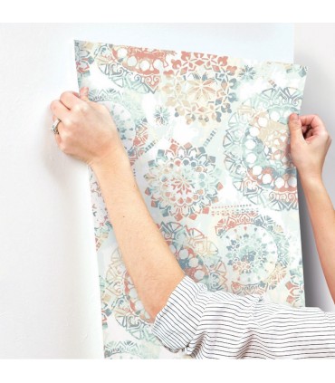 RMK9126WP - Peel and Stick Wallpaper- Bohemian