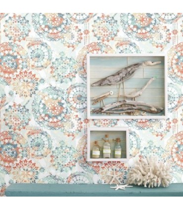 RMK9126WP - Peel and Stick Wallpaper- Bohemian
