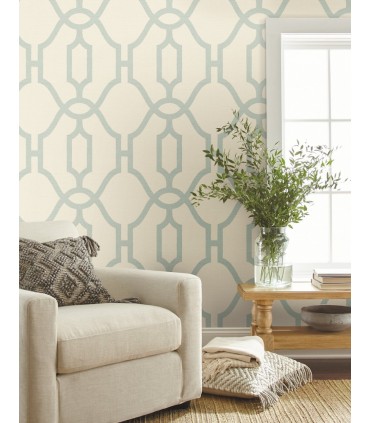 ME1553 - Magnolia Home Wallpaper Vol 2-Woven Trellis