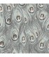 MH36519 - Manor House Wallpaper by Norwall-Peacock Feathers