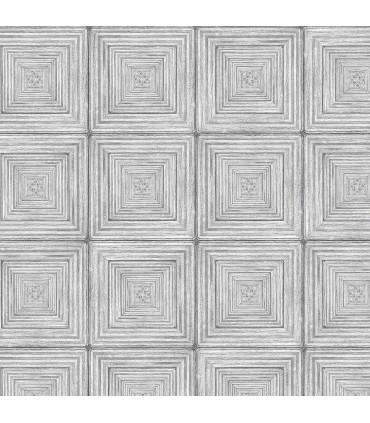 MH36527 - Manor House Wallpaper by Norwall-Geometric Squares