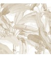 MH36536 - Manor House Wallpaper by Norwall-Tropical Banana Plant