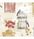 KE29945 - Creative Kitchens Wallpaper by Norwall-Bird Cages
