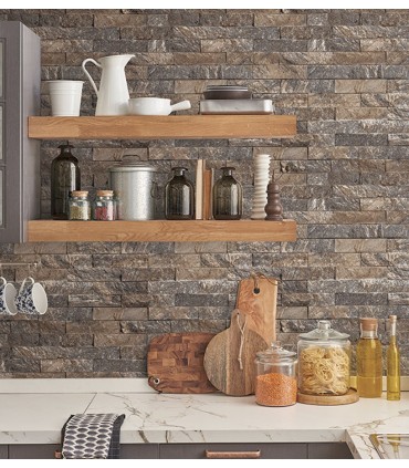 CK36623 - Creative Kitchens Wallpaper by Norwall-Stone Wall