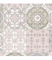CK36611 - Creative Kitchens Wallpaper by Norwall-Moroccan Tiles