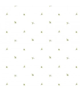 CK36600 - Creative Kitchens Wallpaper by Norwall-Mini Print Leaves