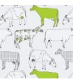 KE29928 - Creative Kitchens Wallpaper by Norwall- Cows Toile