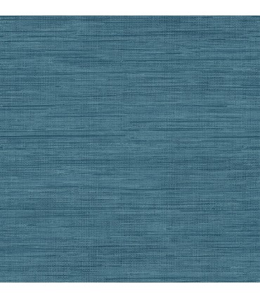 FD23286 - Brewster Essentials Wallpaper-Sea Grass Blue Faux Grasscloth