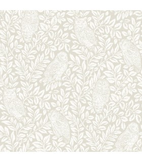 3115-12413 - Farmhouse Wallpaper-Parliament Cream Owl