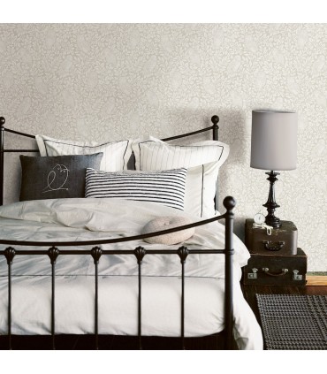3115-12413 - Farmhouse Wallpaper-Parliament Cream Owl