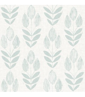 3115-24472 - Farmhouse Wallpaper-Garland Block Tulip