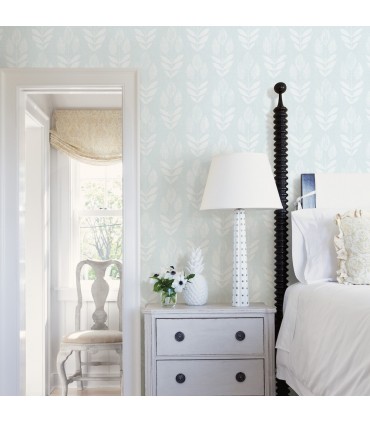 3115-24470 - Farmhouse Wallpaper-Garland Block Tulip
