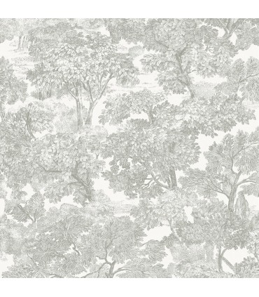 3115-12541 - Farmhouse Wallpaper-Spinney Toile