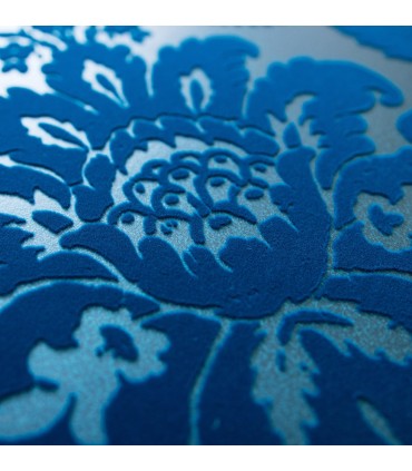 2763-87310 - Moonlight Wallpaper by A-Street Prints-Flocked Damask