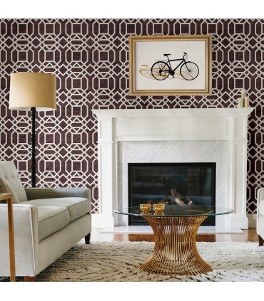 2763-24223 - Moonlight Wallpaper by A-Street Prints-Daphne Trellis