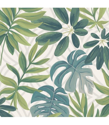 2763-24200 - Moonlight Wallpaper by A-Street Prints-Nocturnum Leaf