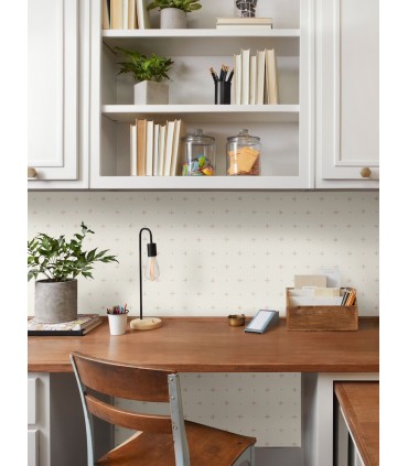 MK1101 - Magnolia Home Artful Prints and Patterns Wallpaper-Cross Stitch