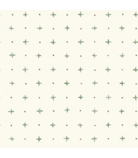 MK1102 - Magnolia Home Artful Prints and Patterns Wallpaper-Cross Stitch