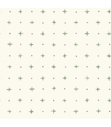MK1102 - Magnolia Home Artful Prints and Patterns Wallpaper-Cross Stitch