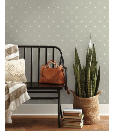 MK1103 - Magnolia Home Artful Prints and Patterns Wallpaper-Cross Stitch