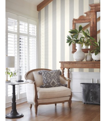 MK1119 - Magnolia Home Artful Prints and Patterns Wallpaper-Thread Stripe