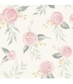 MK1125 - Magnolia Home Artful Prints and Patterns Wallpaper-Watercolor Roses