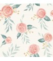 MK1126 - Magnolia Home Artful Prints and Patterns Wallpaper-Watercolor Roses