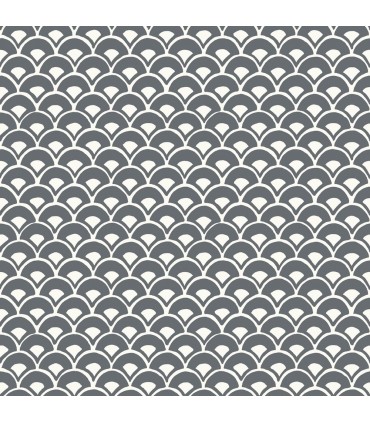 MK1150 - Magnolia Home Artful Prints and Patterns Wallpaper-Stacked Scallops