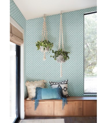 MK1157 - Magnolia Home Artful Prints and Patterns Wallpaper-Stacked Scallops